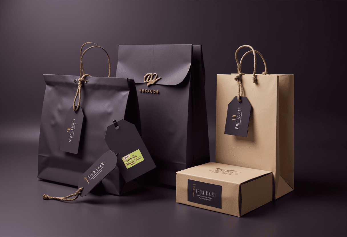 Muestras de packaging e impresos