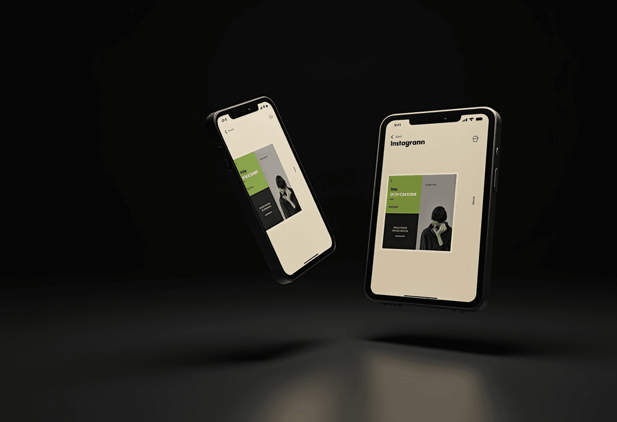 Grid de plantillas para redes sociales