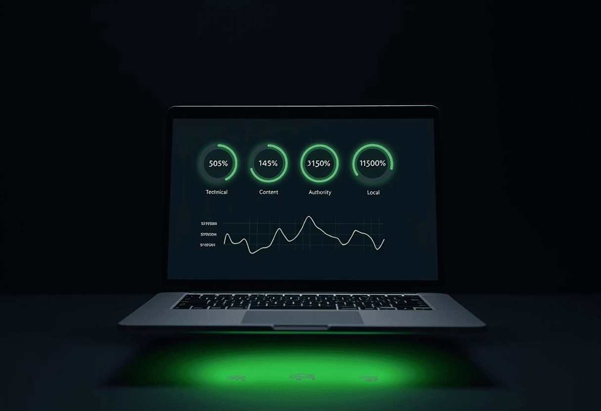 Preview de reporte de auditoría SEO