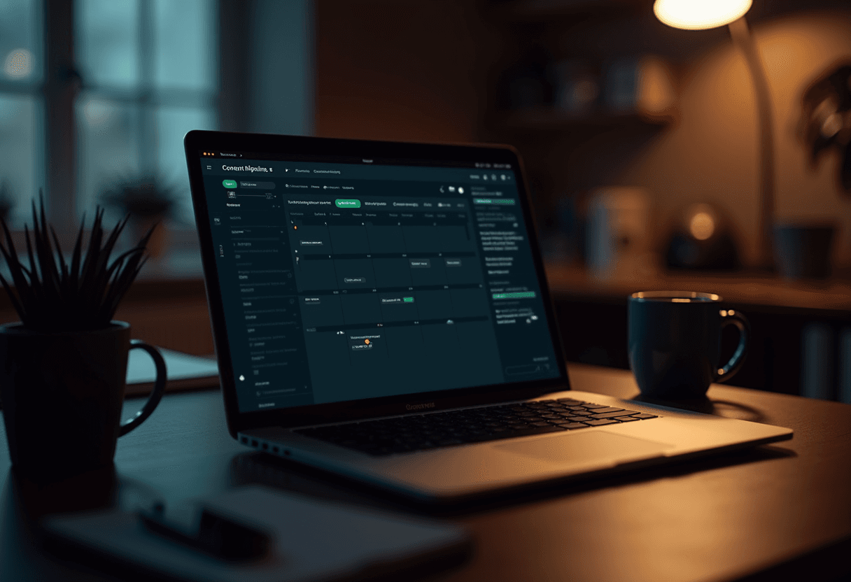 Calendario editorial + revisión de drafts