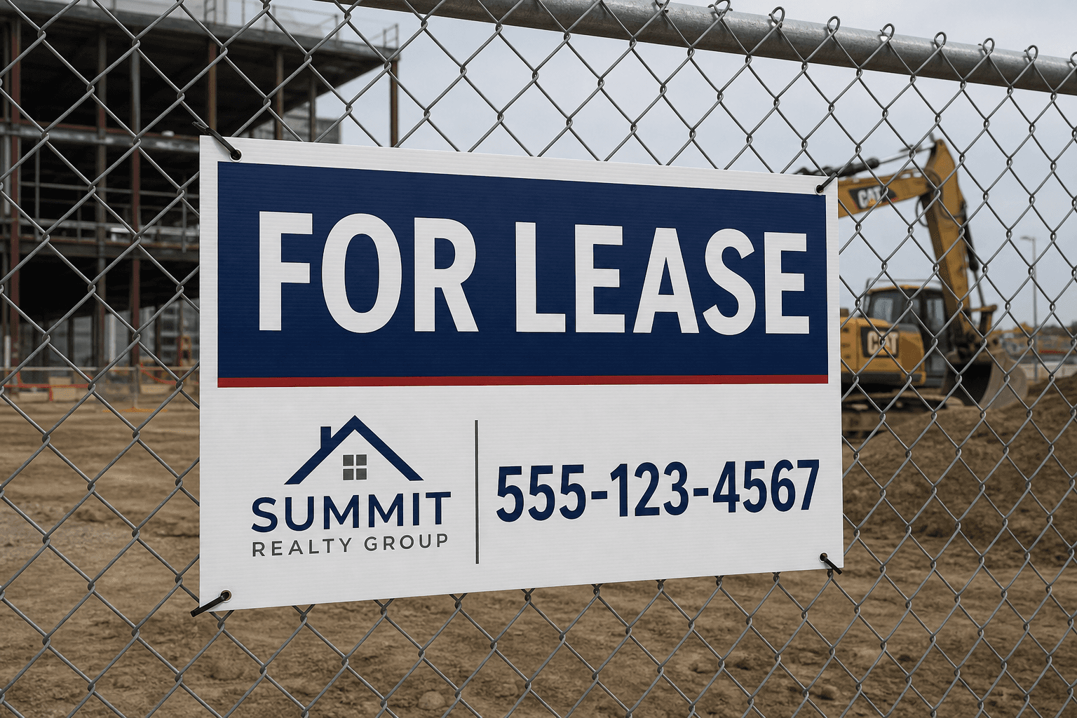 Custom coroplast signs