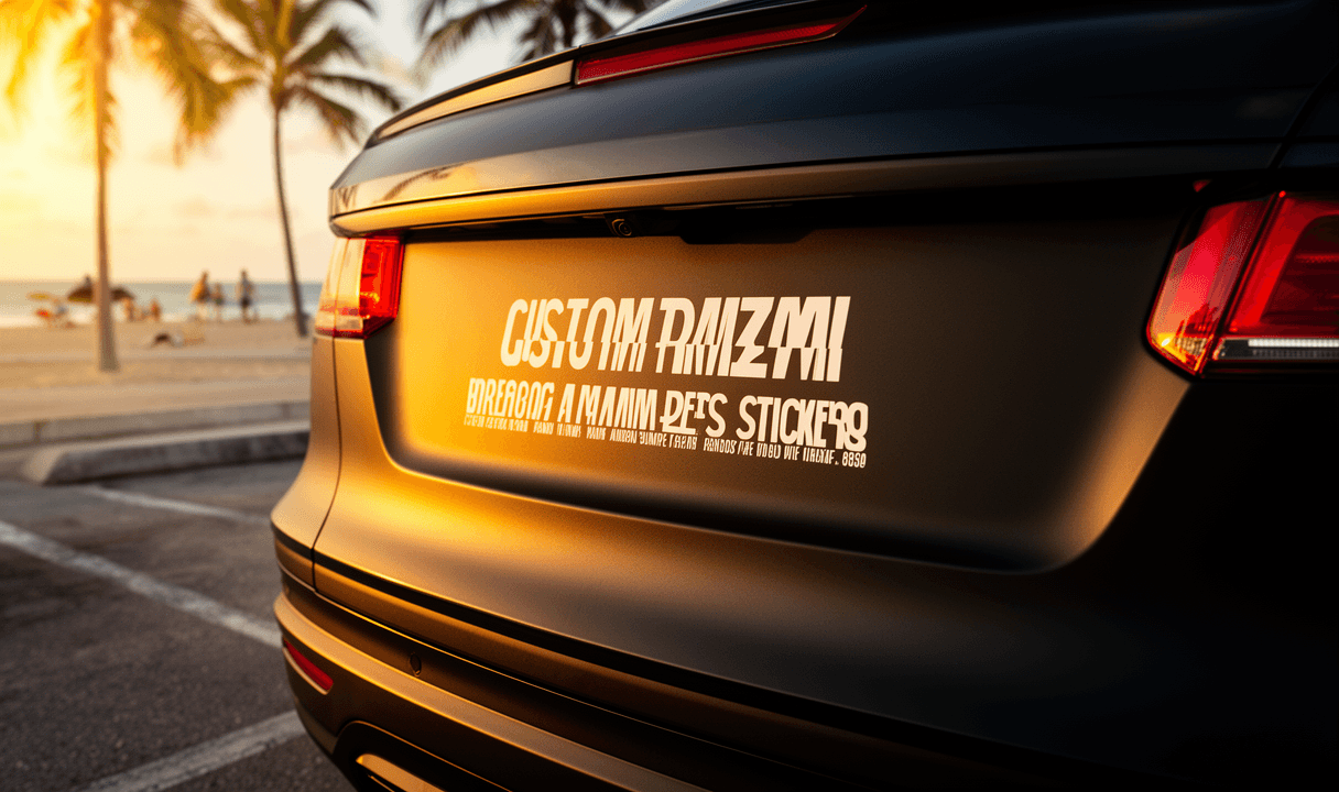 Stickers bumper personalizados