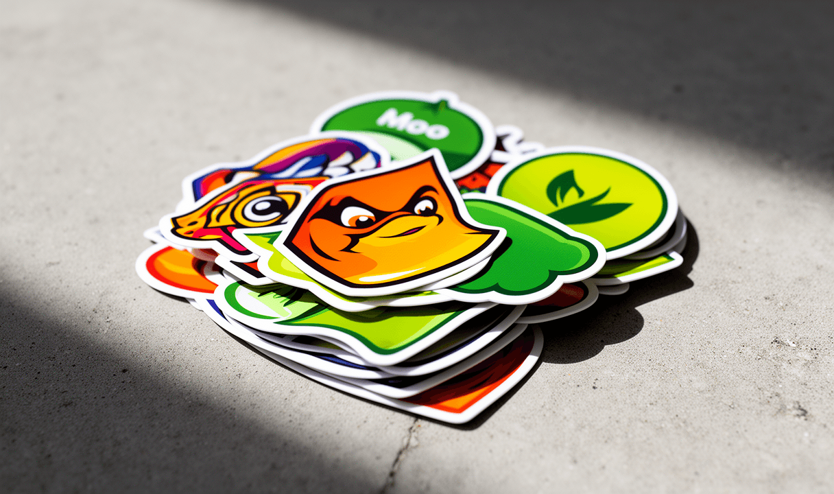 Stickers die-cut personalizados