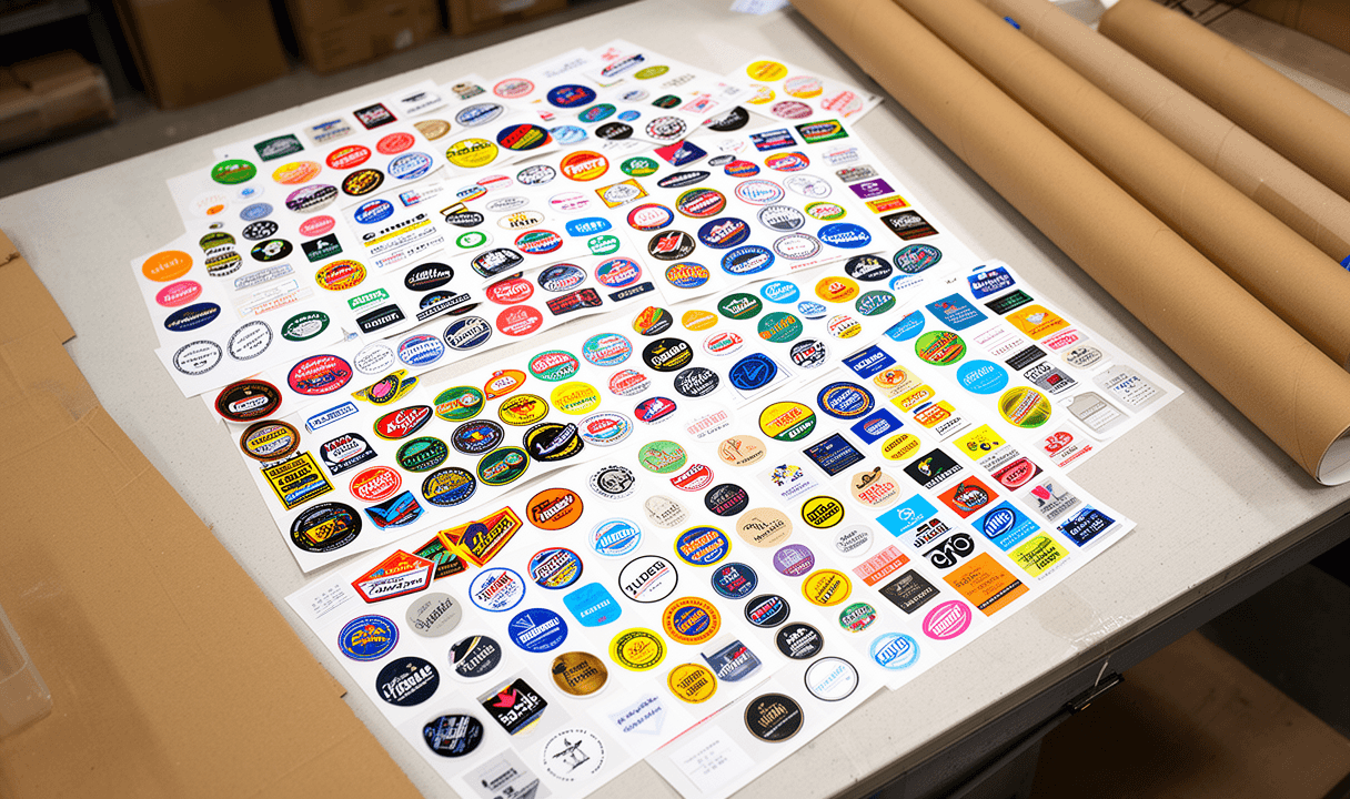 Stickers personalizados de precio económico