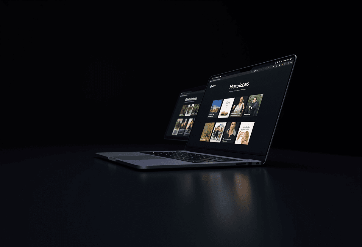 Marketing site preview