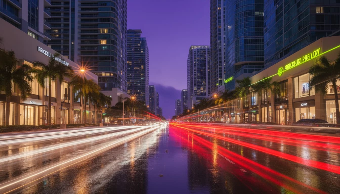 Brickell de noche