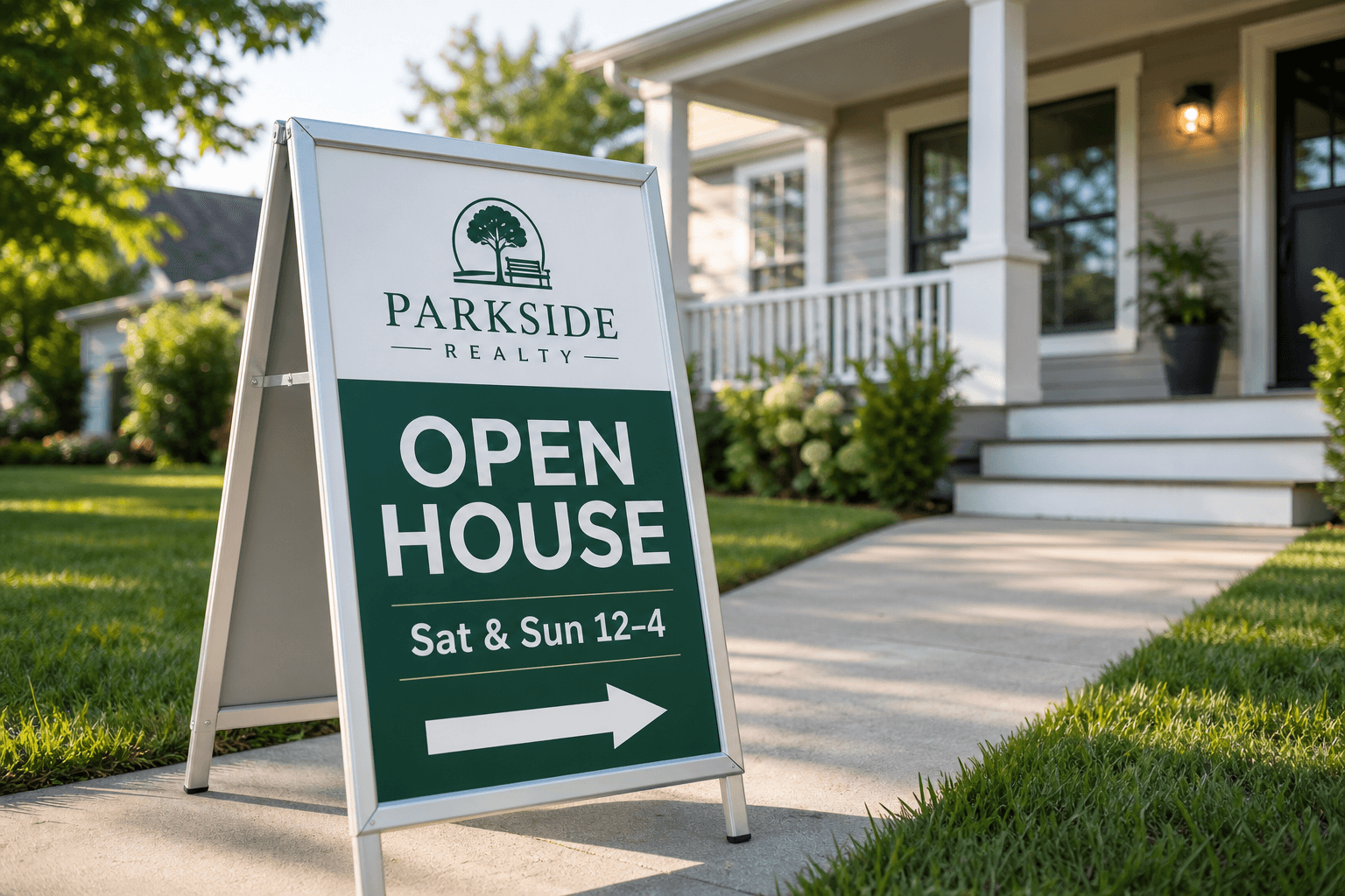 A-Frame Sidewalk Sign